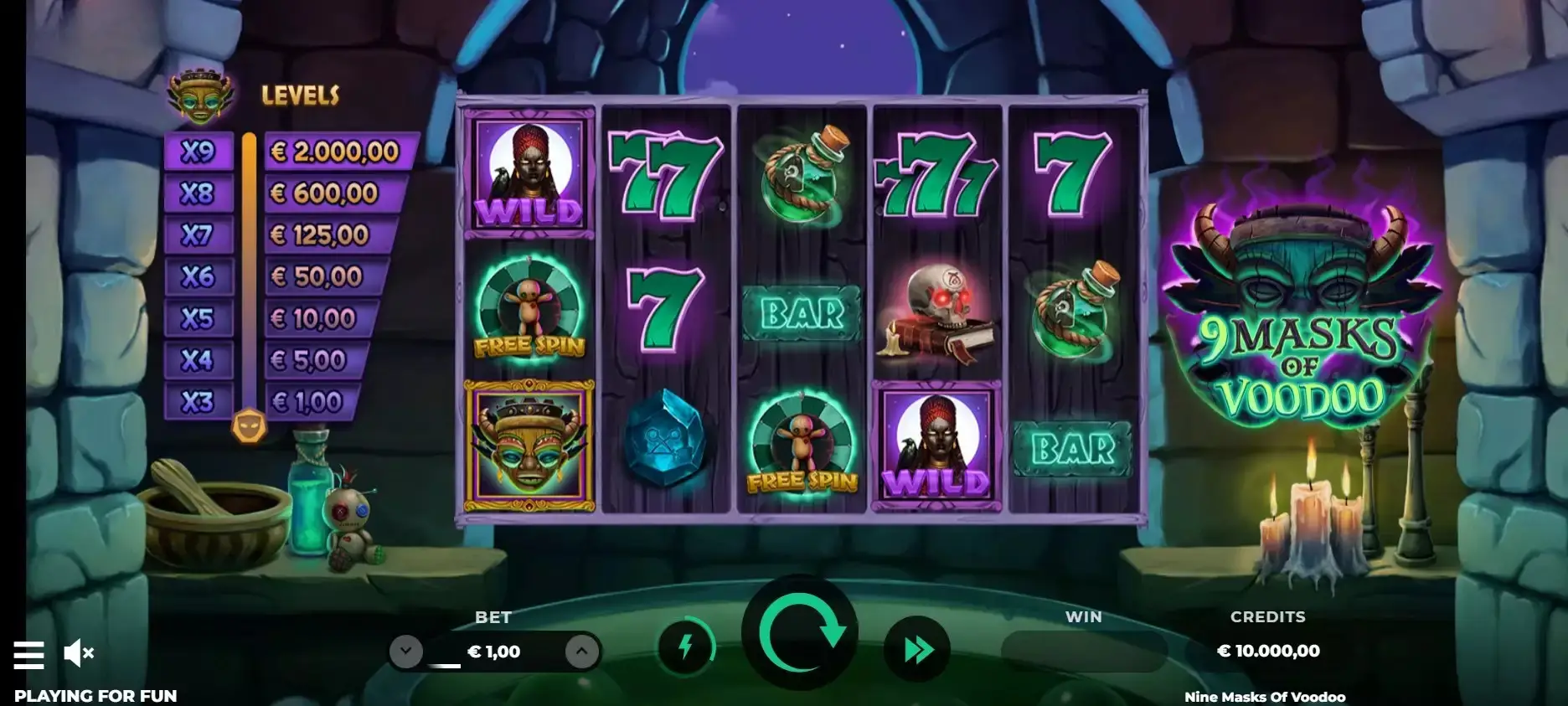 9 Masks of Voodoo